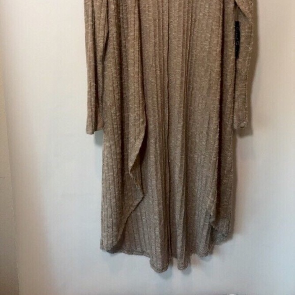 French Laundry Woman Draped Front Cardigan Kimono - Picture 2 of 5